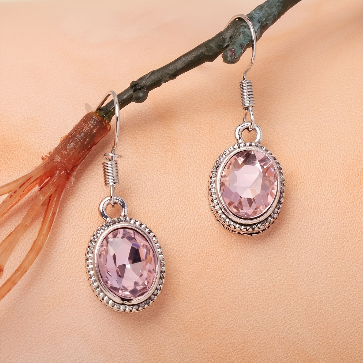Opulent Oval Pearl Sterling Earrings
