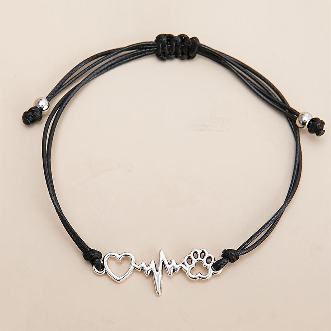 Wish & Prayer Heartbeat Bracelet