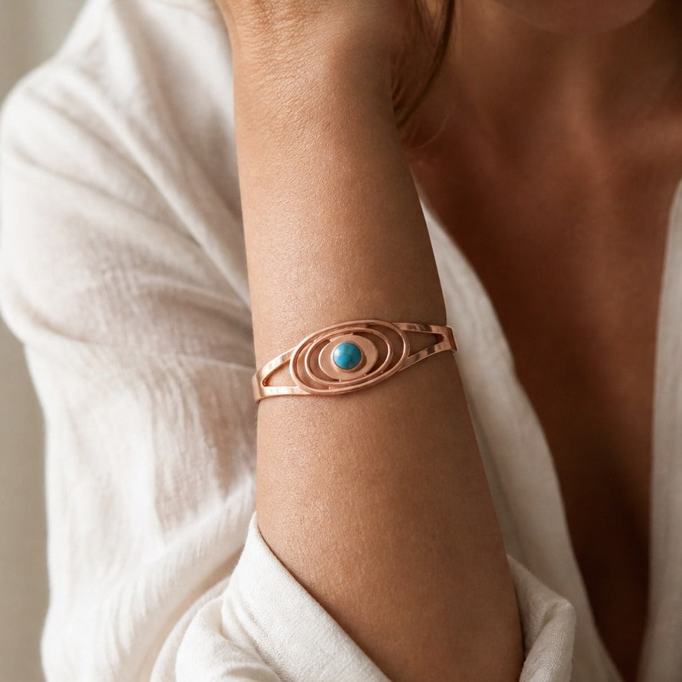 Nature's Grace Copper Bracelet