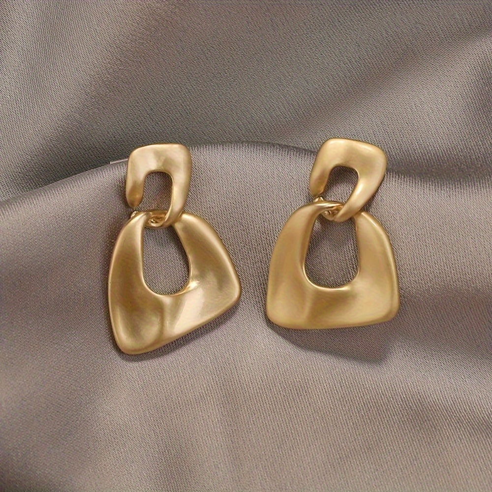 Classic Irregular Geometry Earrings
