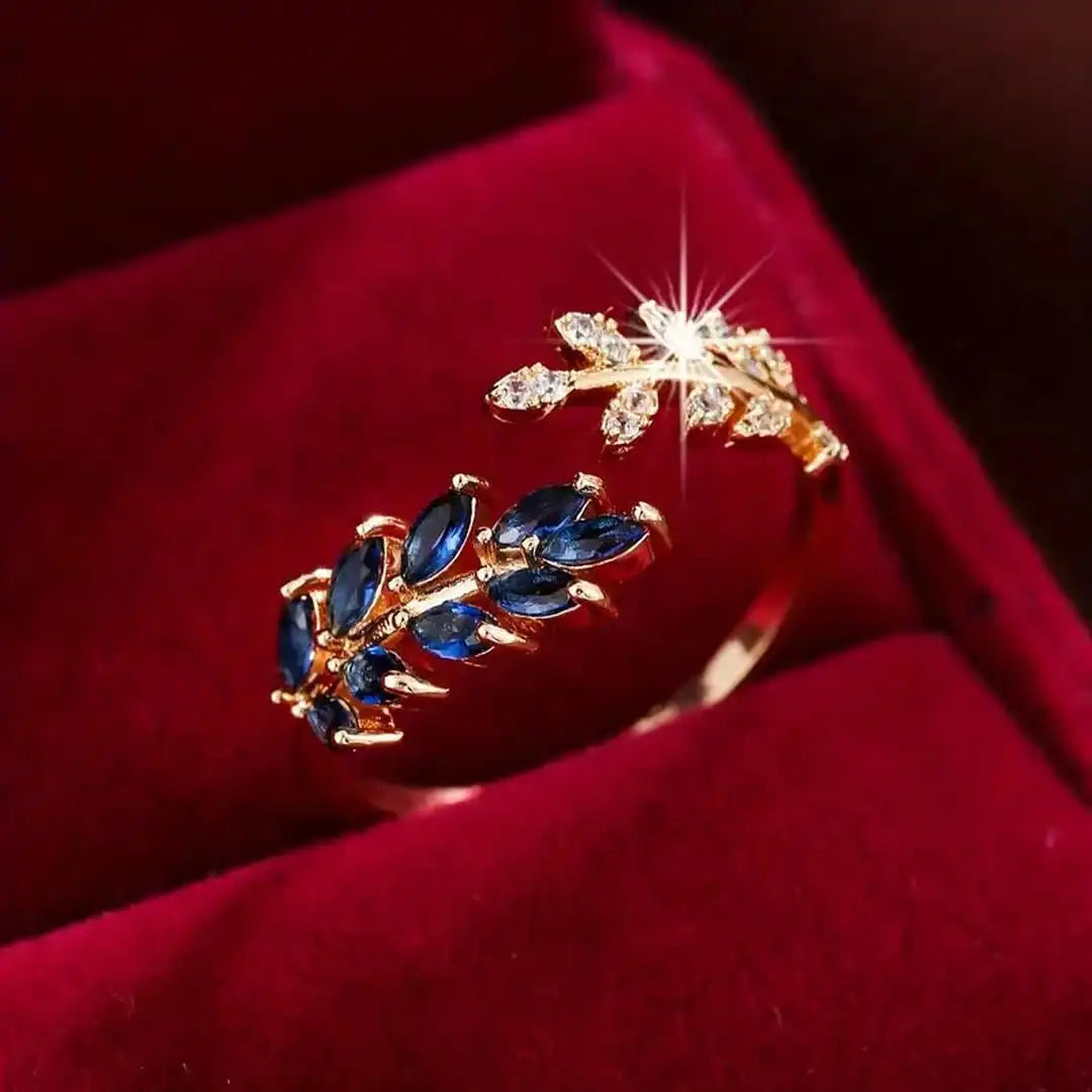 Vivara Saphielle Adjustable Gold Ring