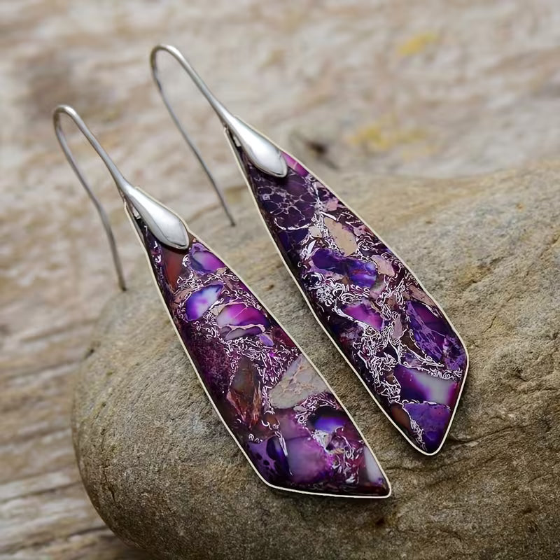 Retro Turquoise Bohemian Earrings