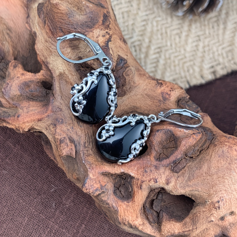 Prestigious Zirconia Silver Earrings