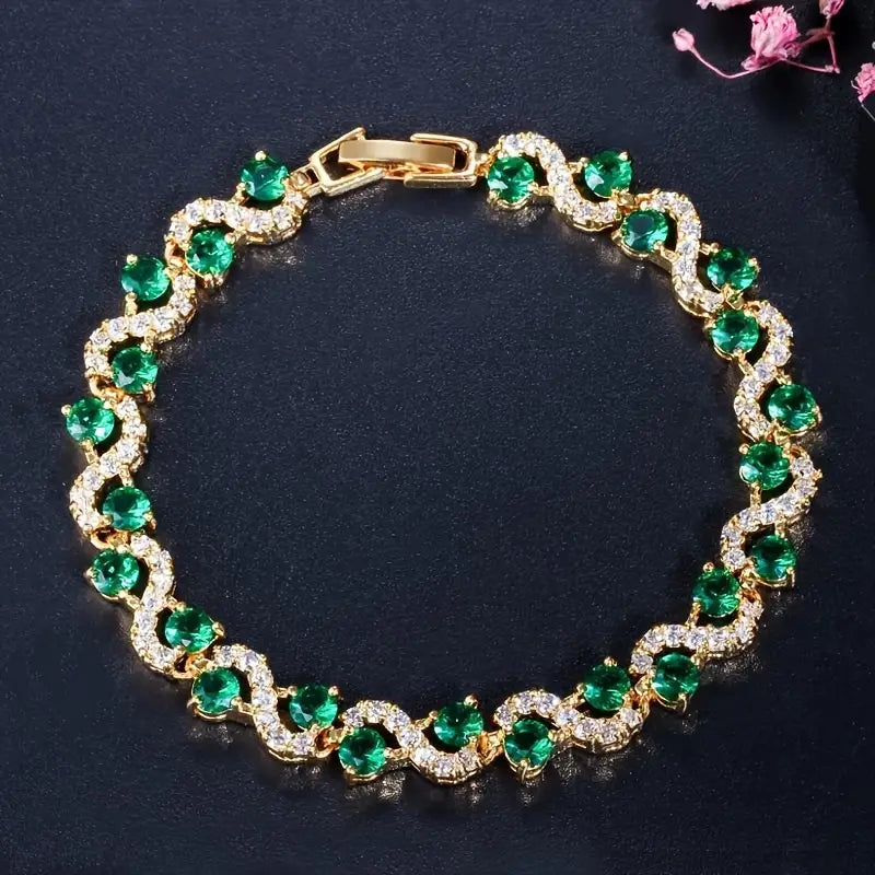 Fiora Emmeranthe Emerald Bracelet