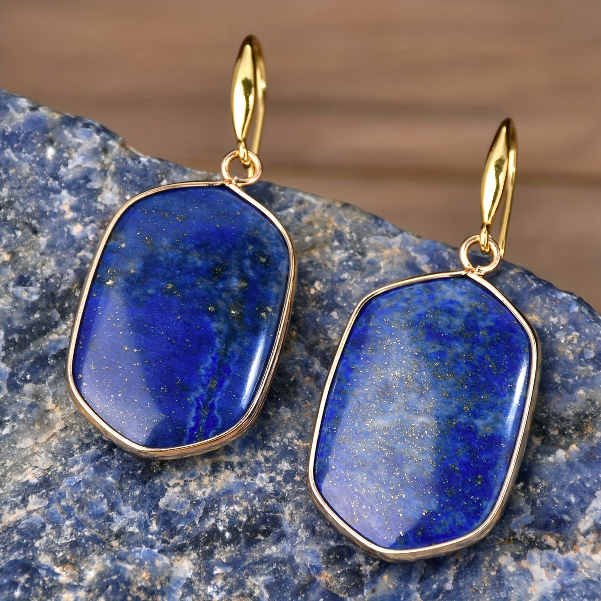 Vintage Versatile Lapis Lazuli Earrings