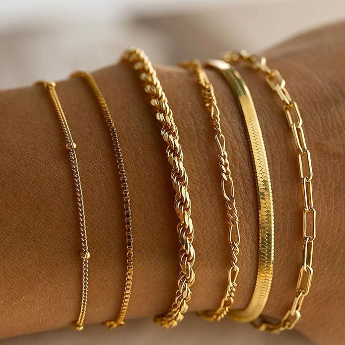 Premium Layered Bracelet Collection