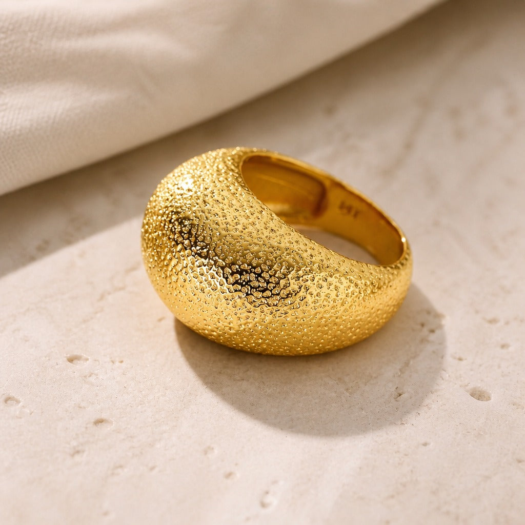Dynasty Gold Dome Ring