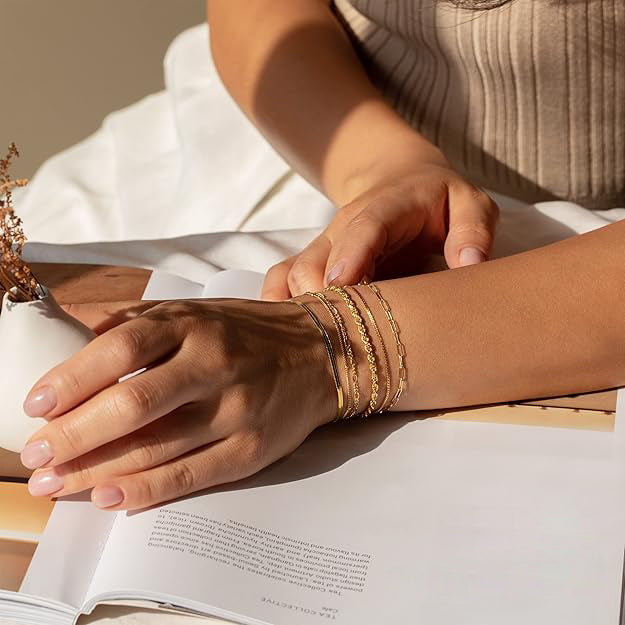 Premium Layered Bracelet Collection