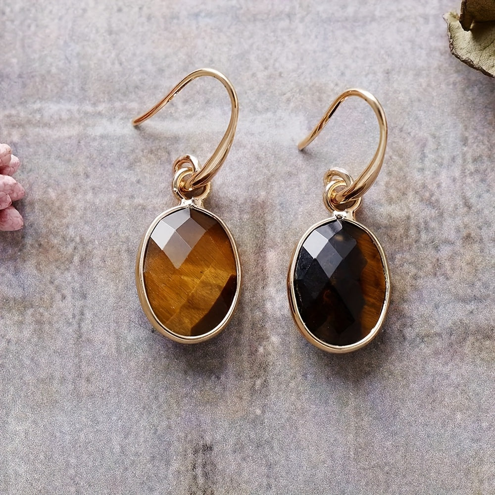 Iconic Oval Pearl Drop Earrings