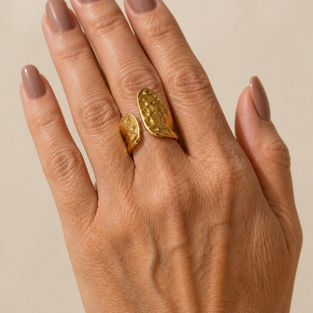 Valora Open Gold Ring