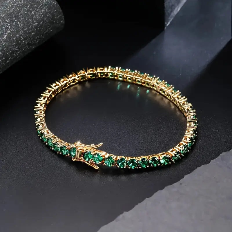 Aliona Virelli Emerald Bracelet