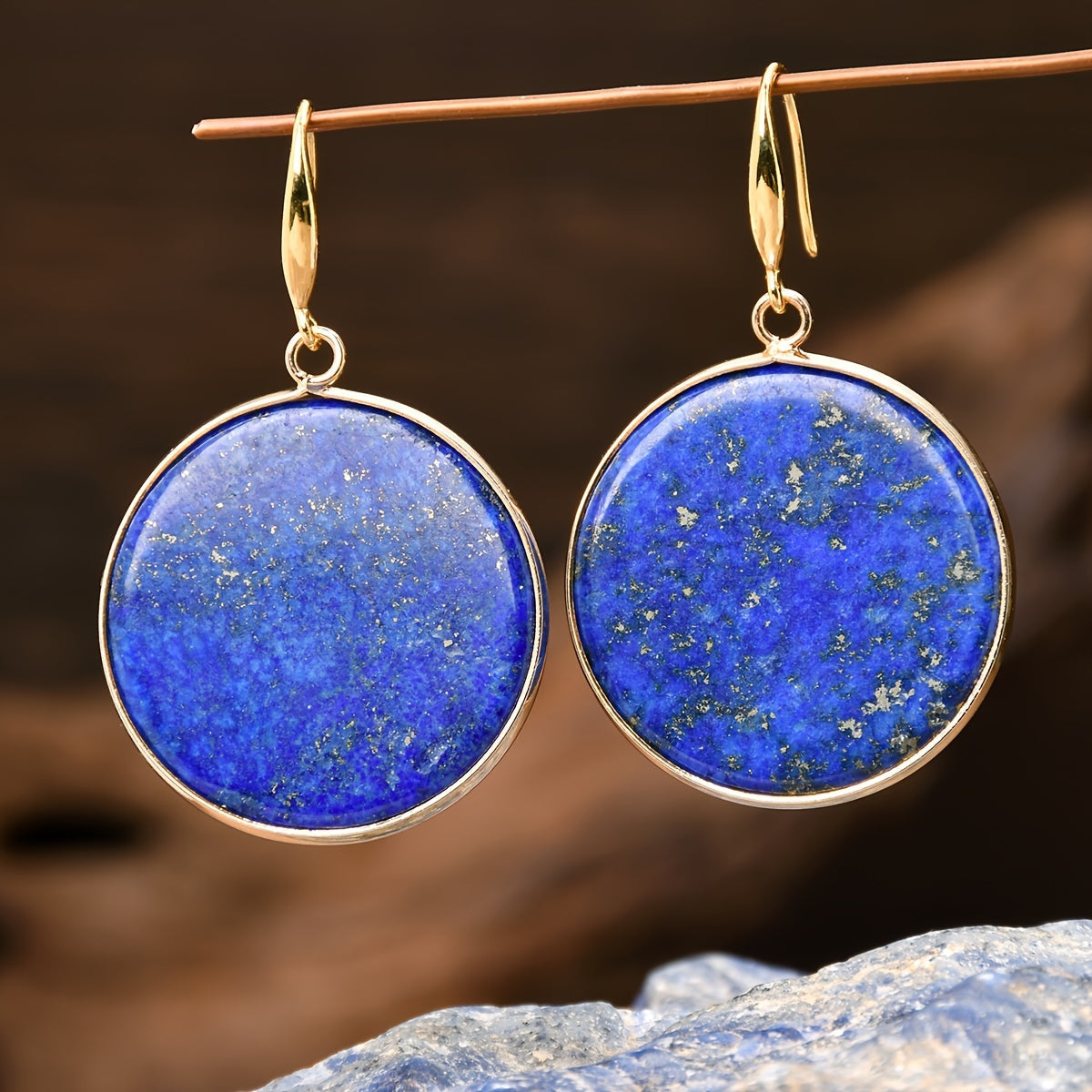 Vintage Versatile Lapis Lazuli Earrings