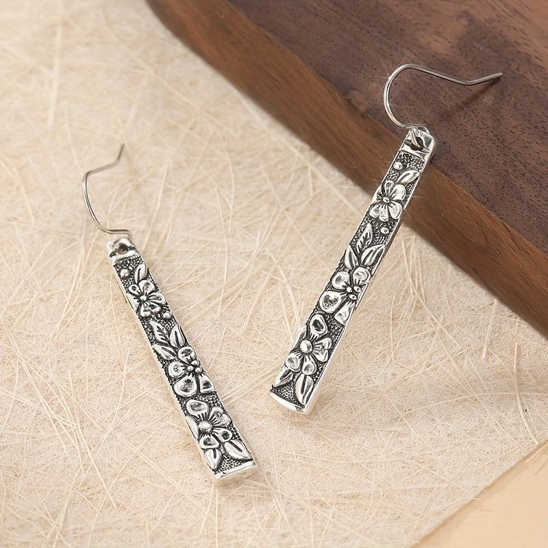 Vintage Spoon Floral Earrings