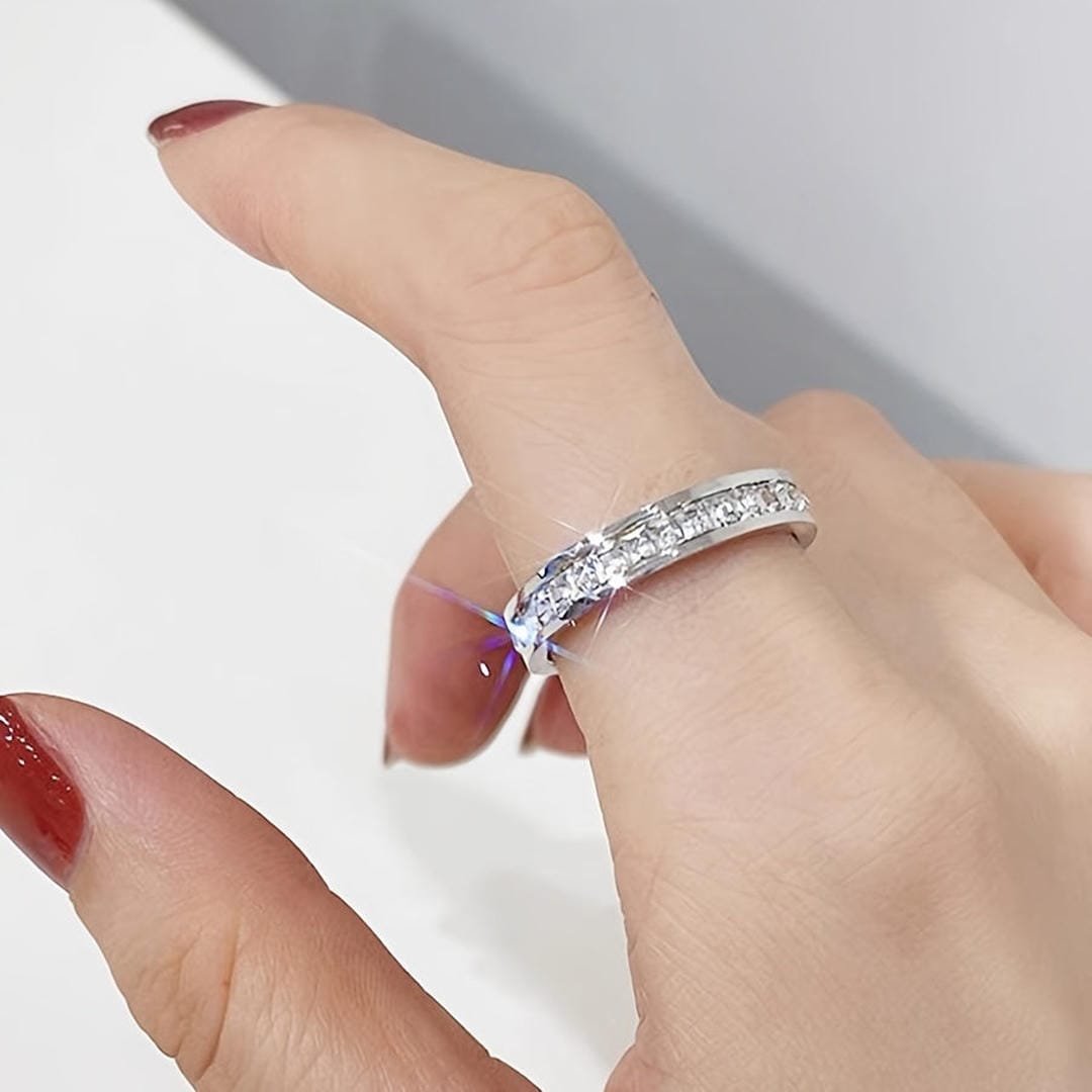 Princess Channel Titanium Band