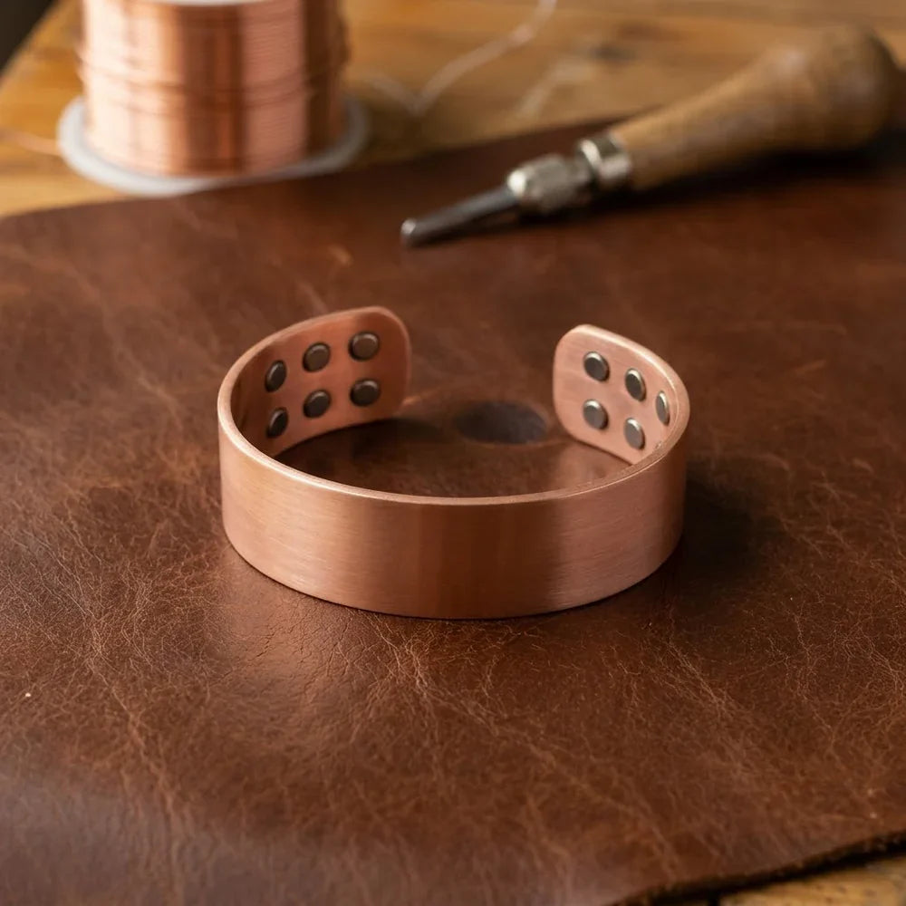 Lumora Anvil Copper Bracelet