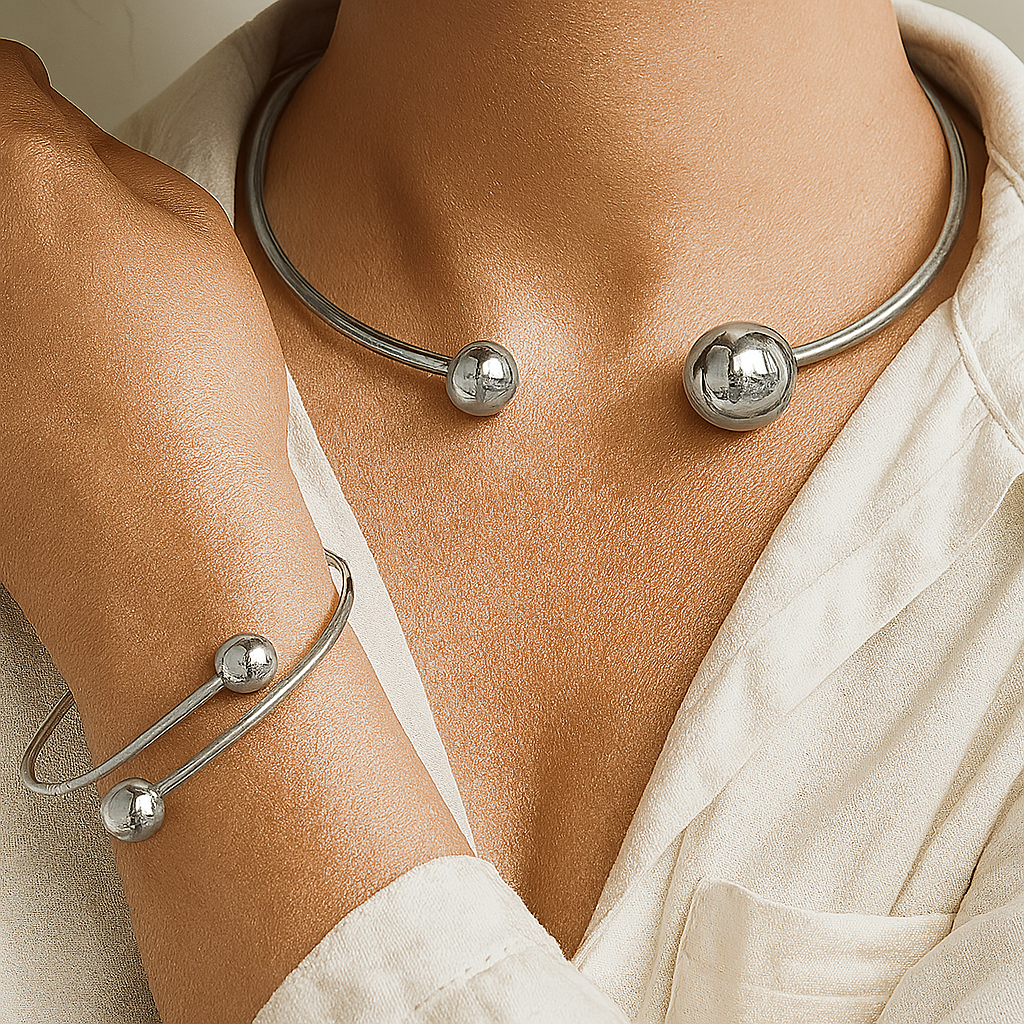 Curated Necklace Bracelet Set