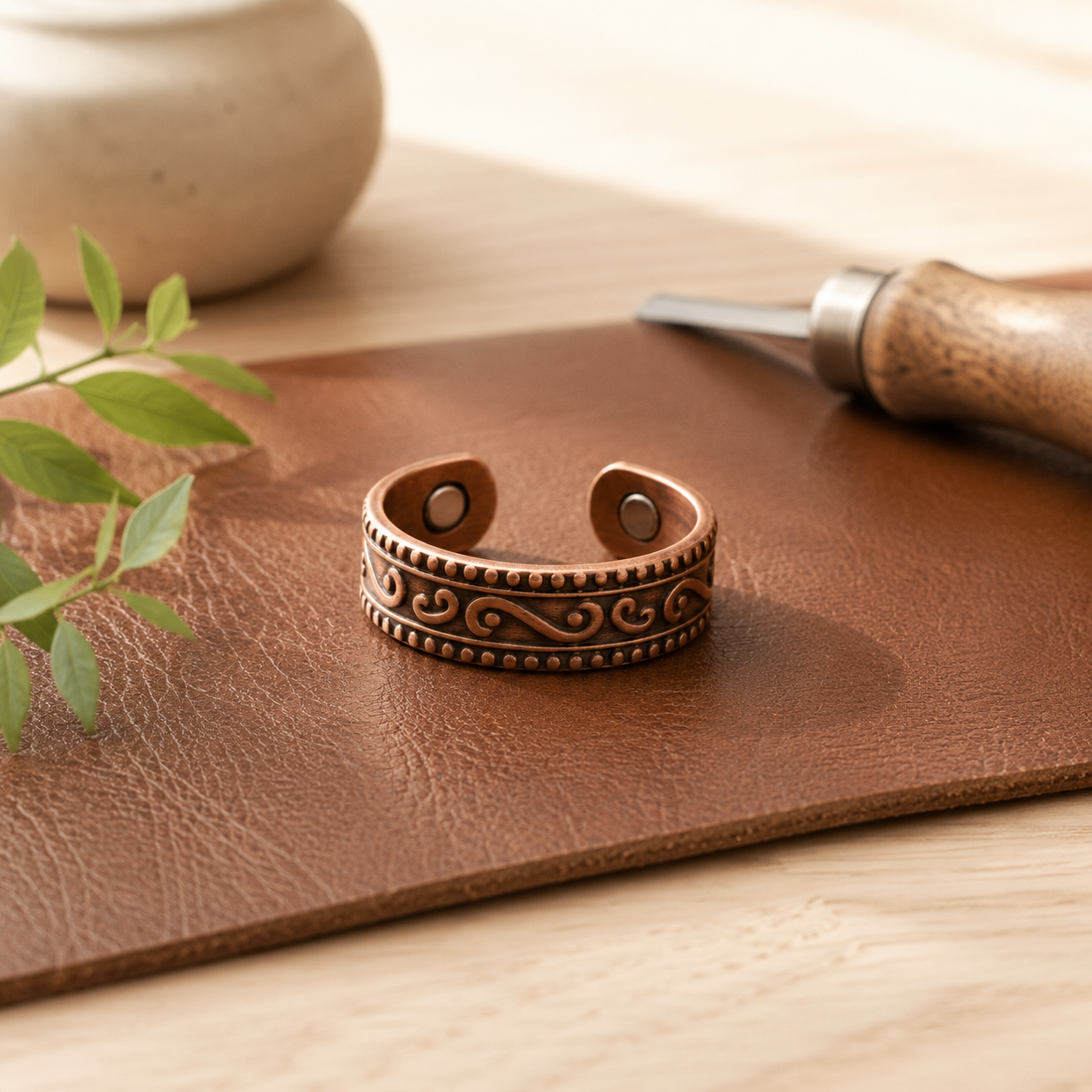 Inset Copper Ring