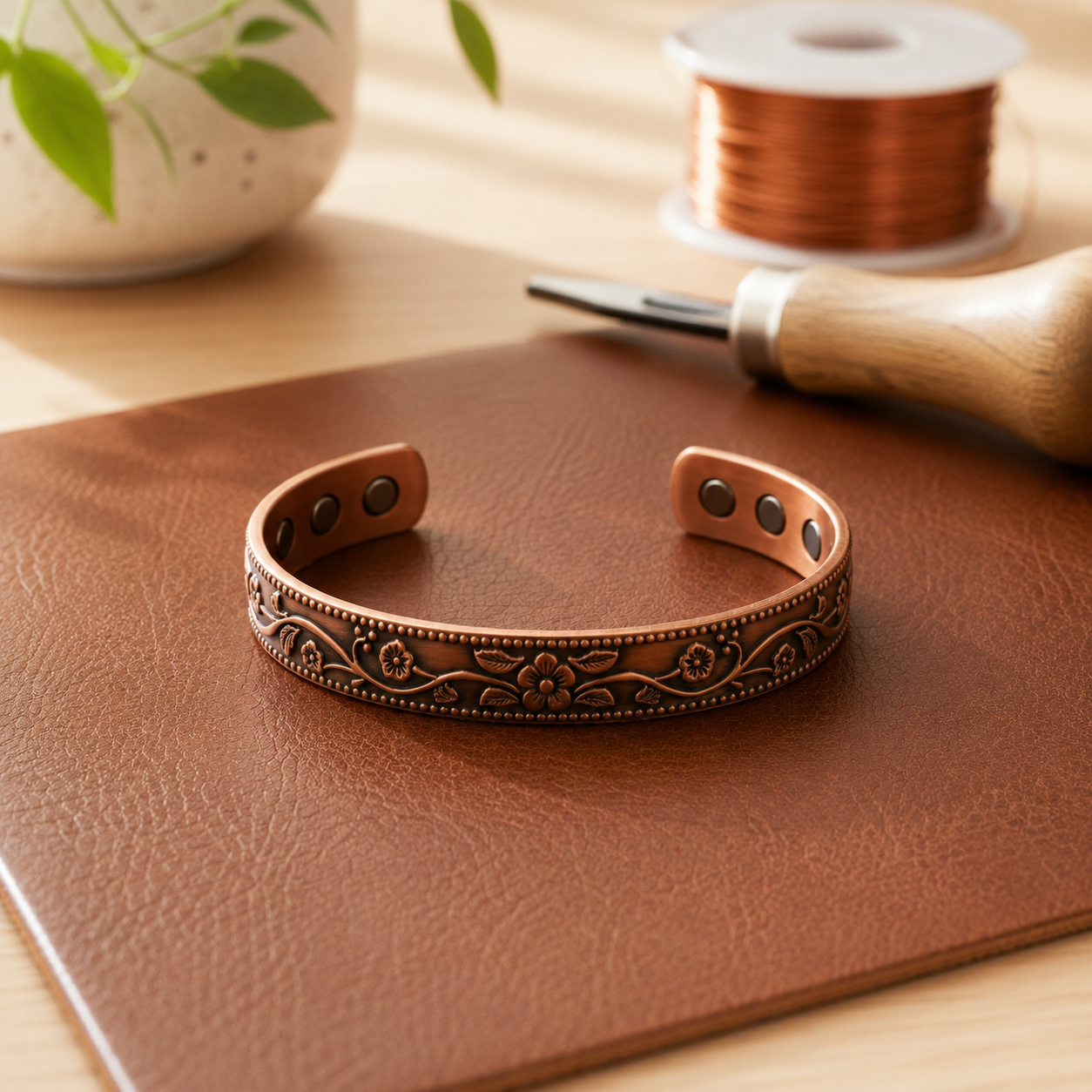 Garland Copper Bracelet