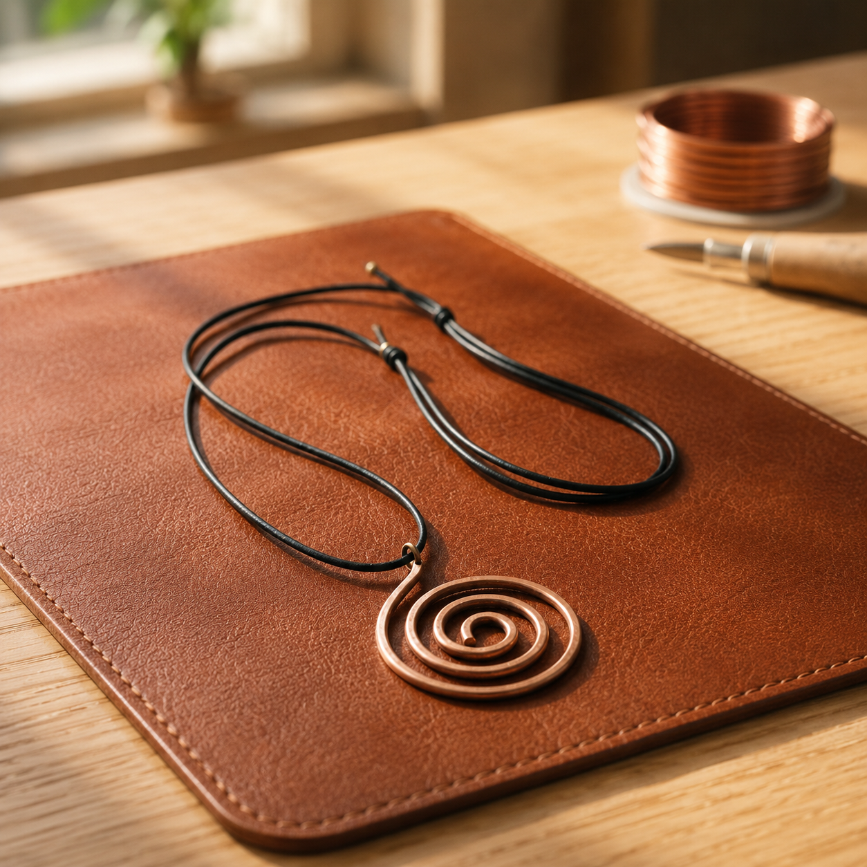 Butte Copper Necklace