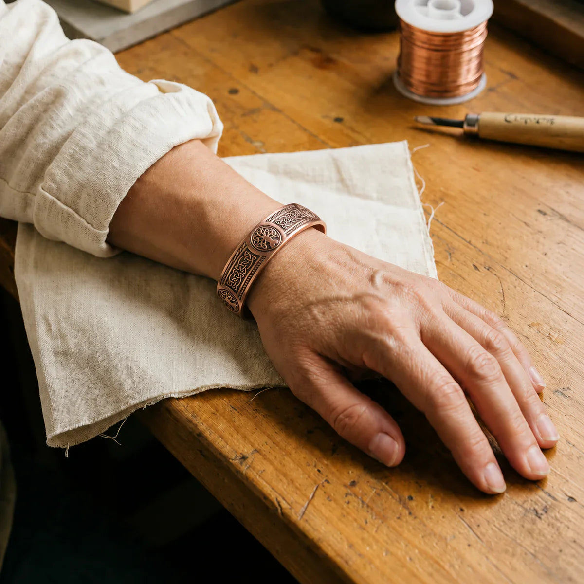 Terra Bough Copper Bracelet