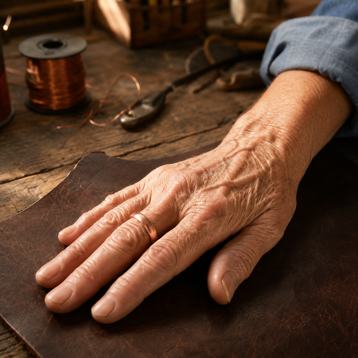 Plain Copper Ring