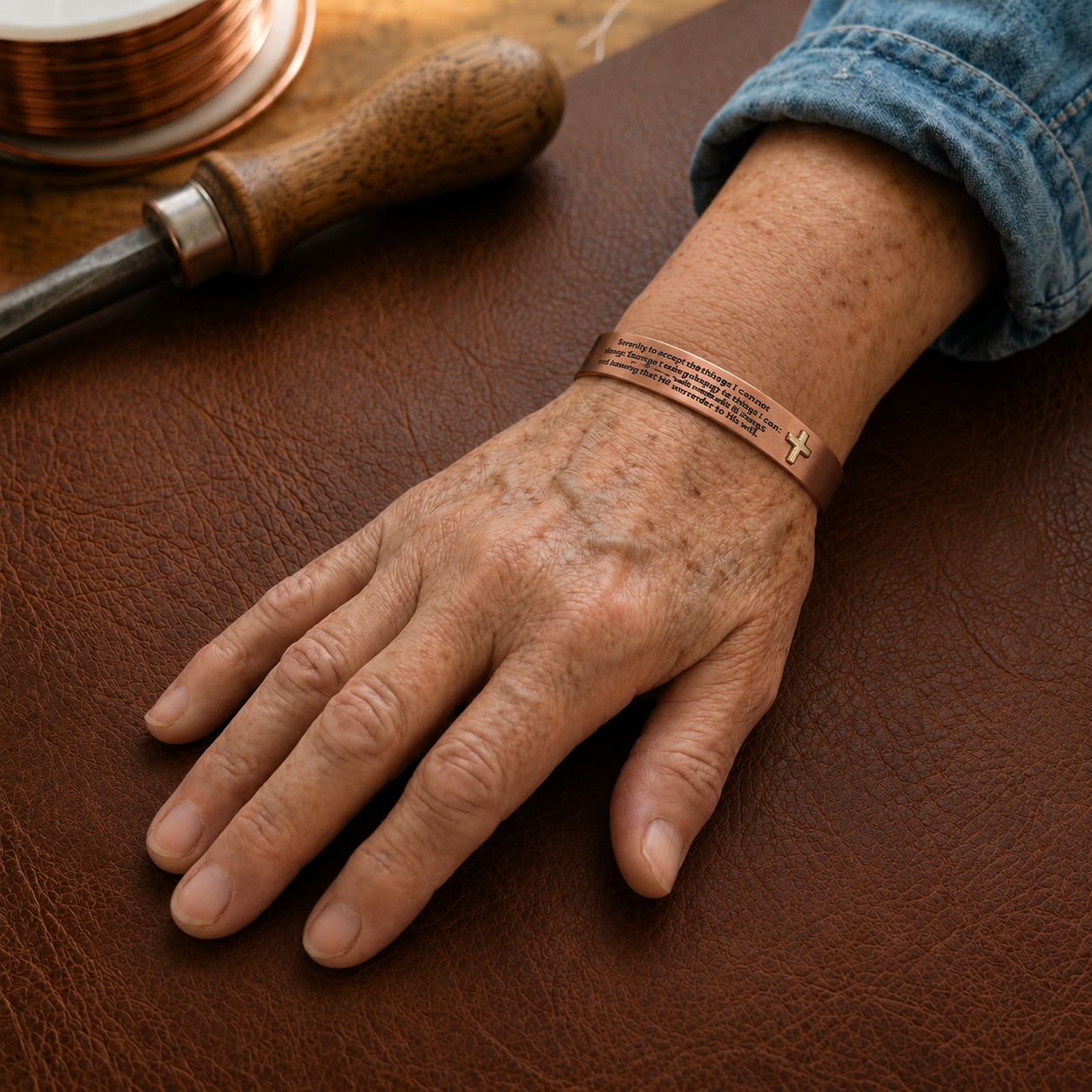 Creed Copper Bracelet