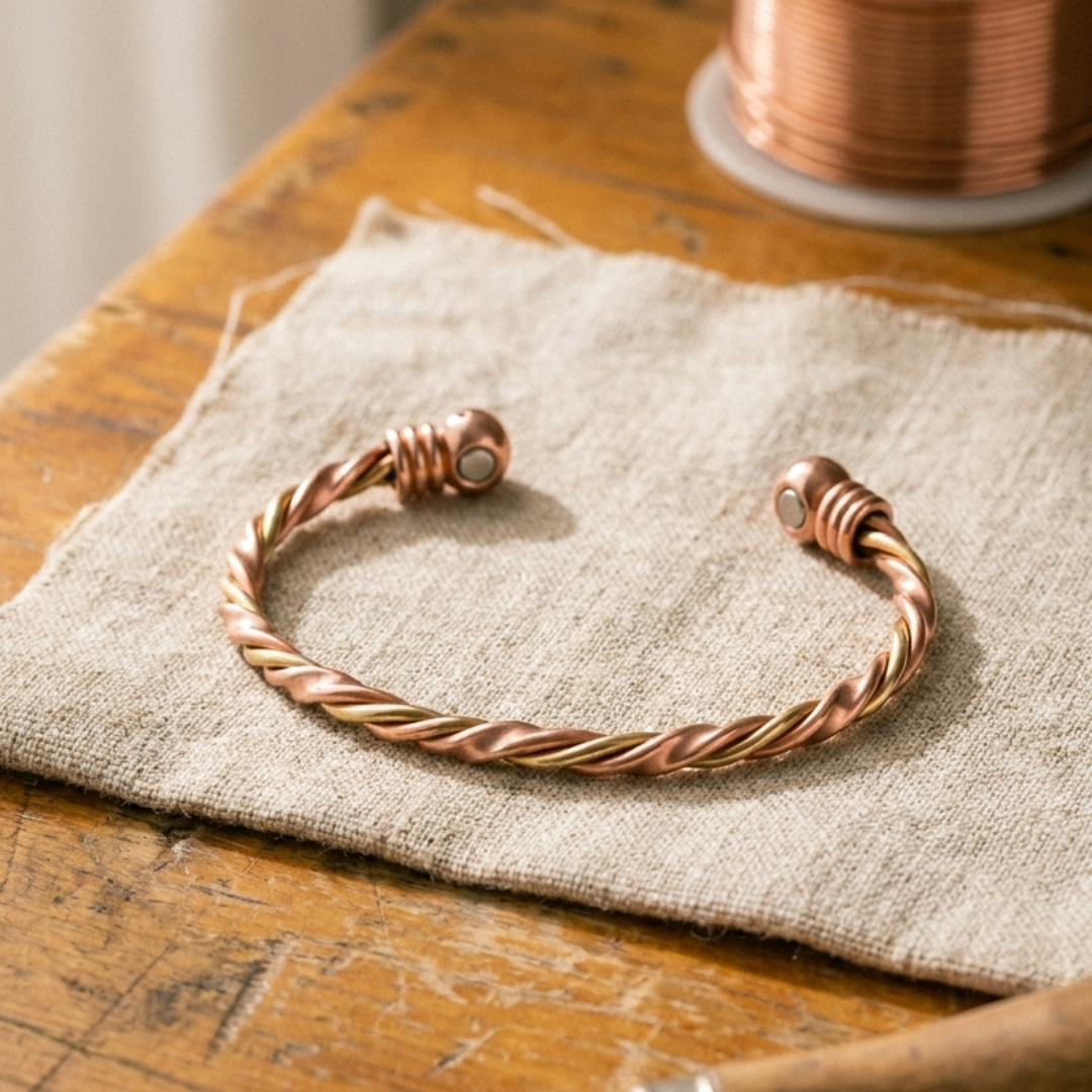 Classic River Copper Bracelet