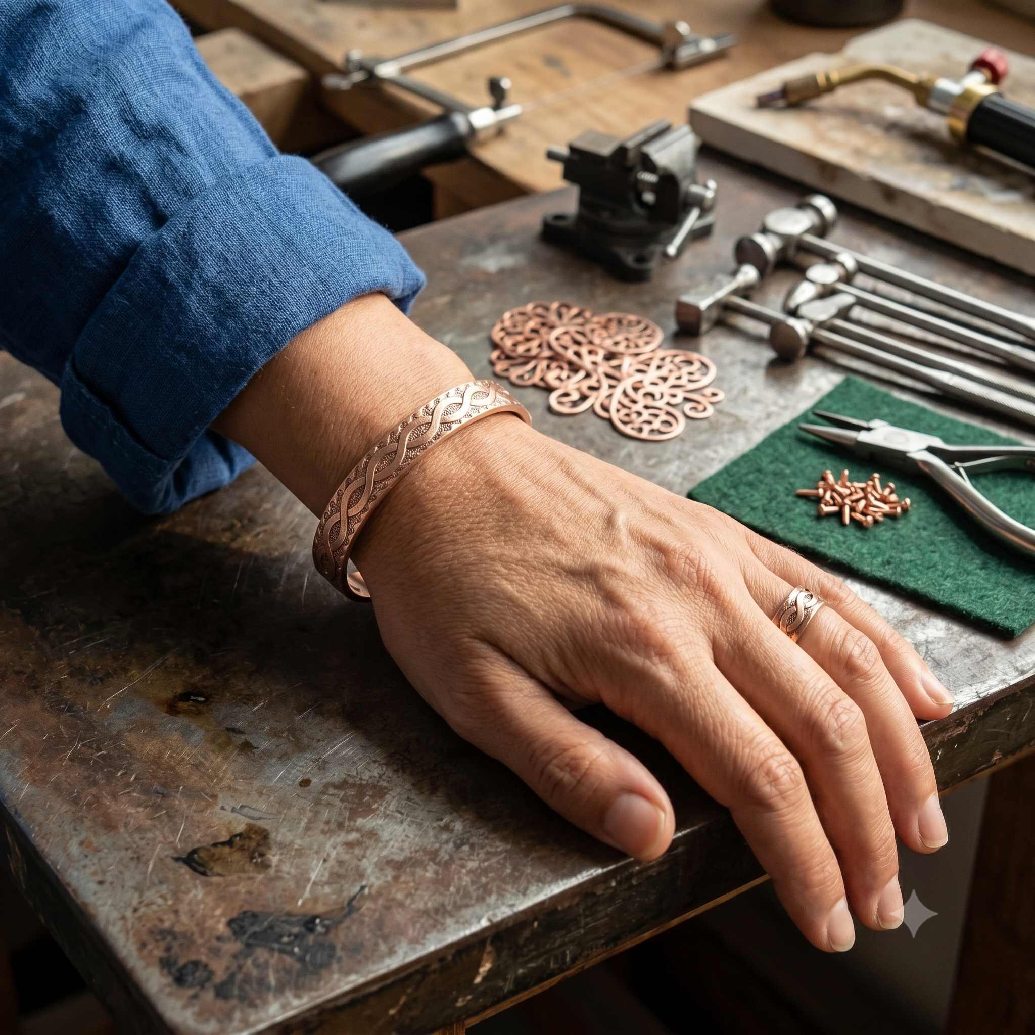 Maze Copper Set