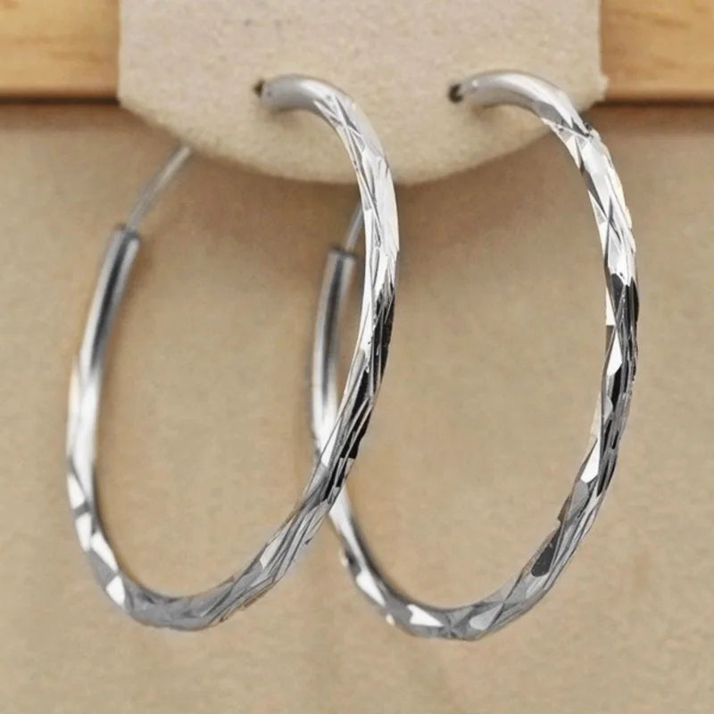 Dazzling Minimalist Hoop Earrings