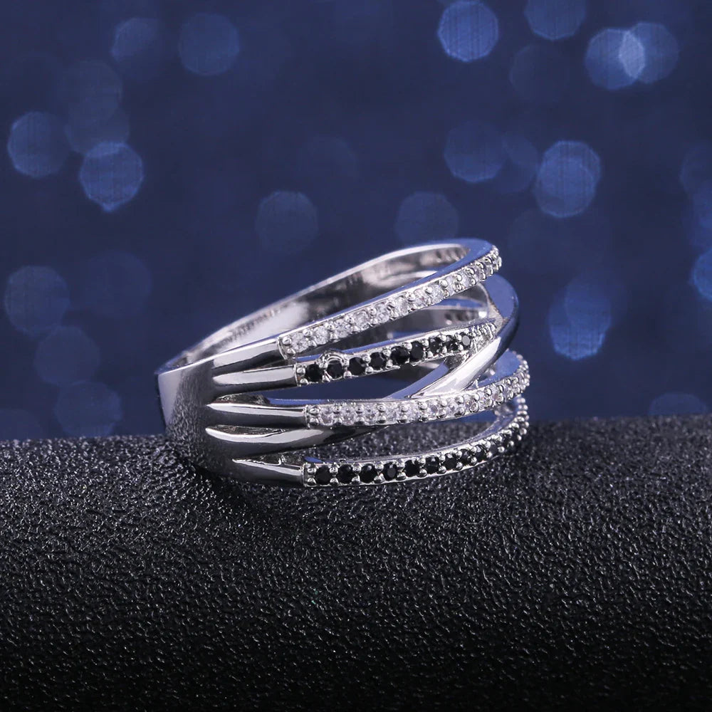Sophisticated Twist Ethnic Rings