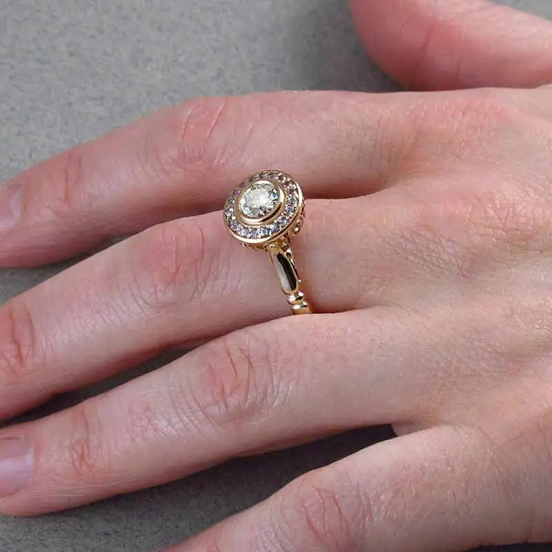 Elite Classic Golden Ring Set