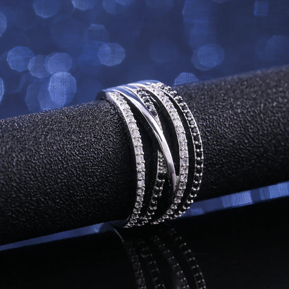 Sophisticated Twist Ethnic Rings