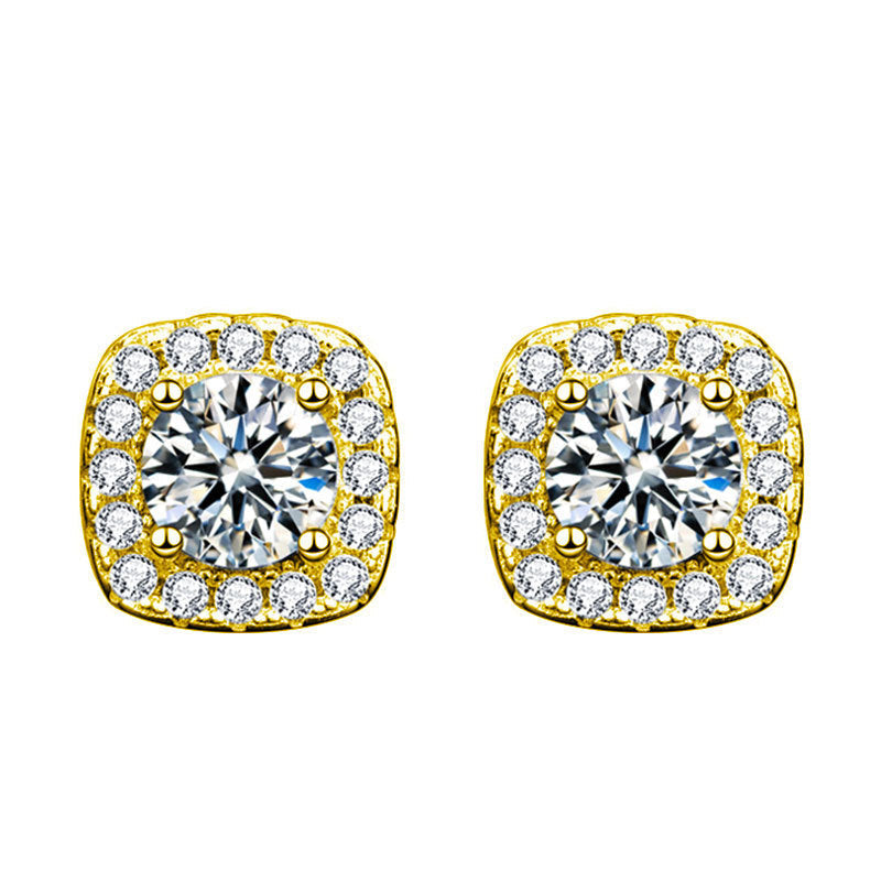 Sleek Statement Stud Earrings