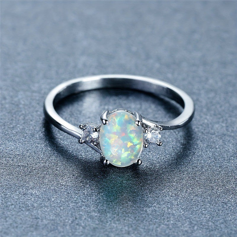 Opal Serenity Embrace Ring