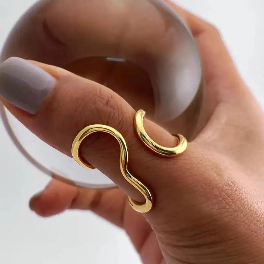 Adjustable Golden Enchant Ring