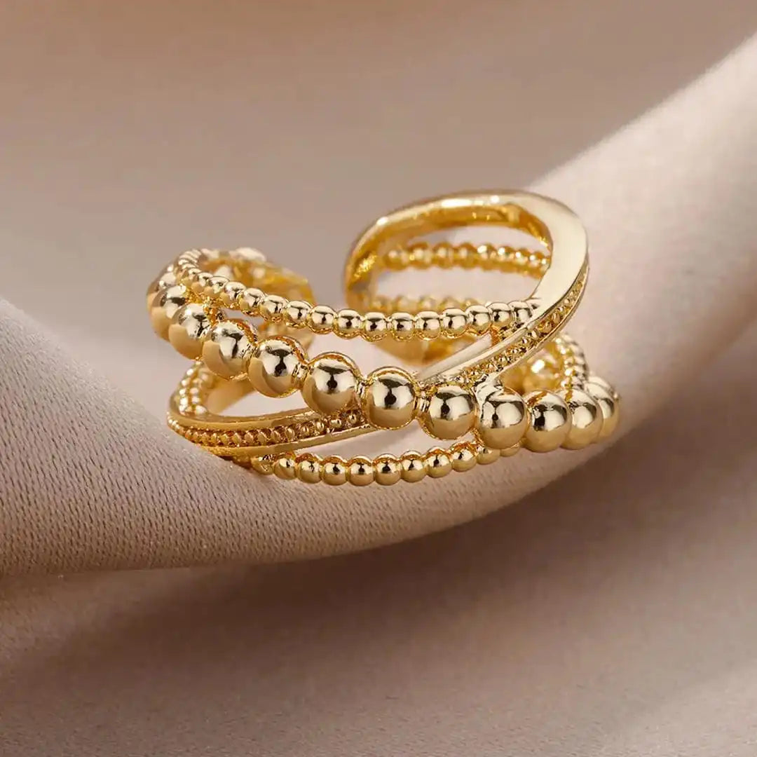 Adjustable Vintage Twist Ring