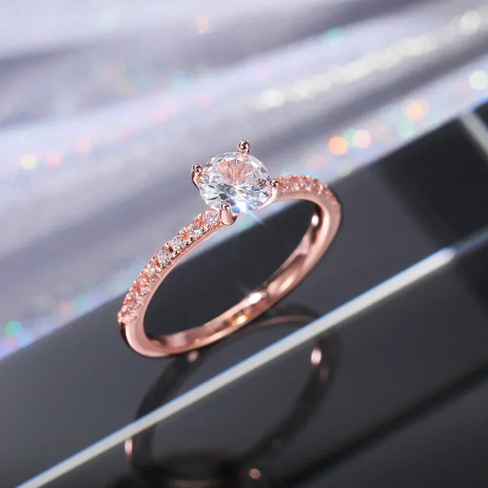Radiant Eternity Zirconia Ring