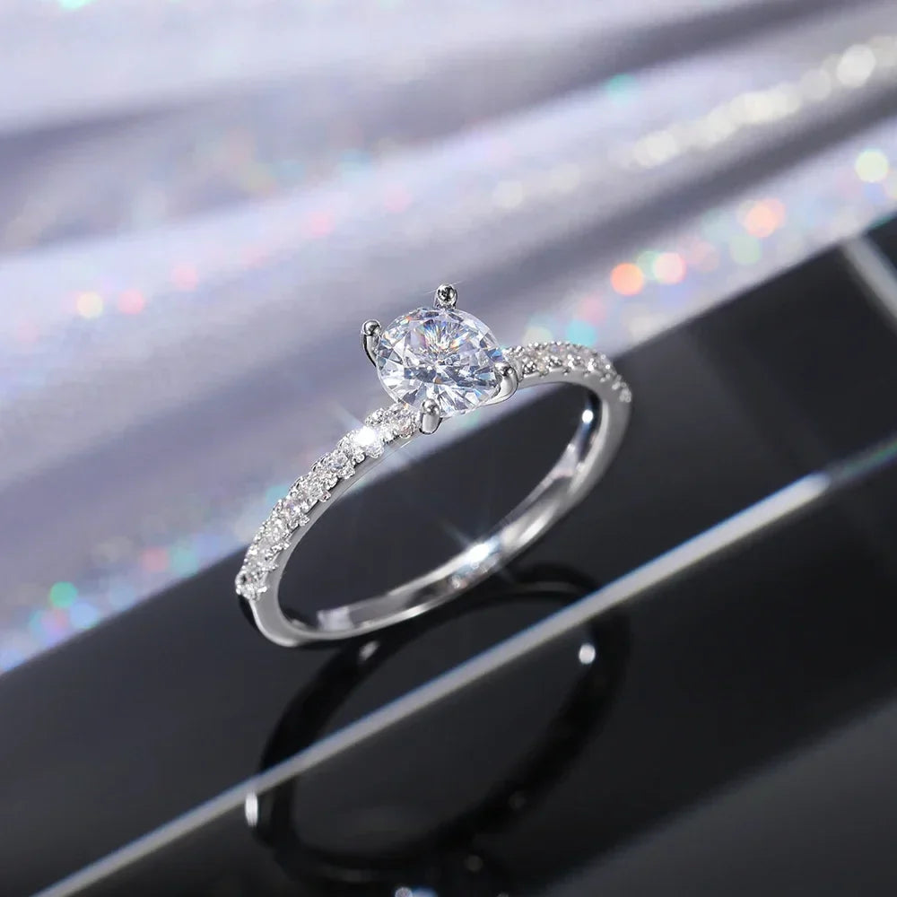 Radiant Eternity Zirconia Ring