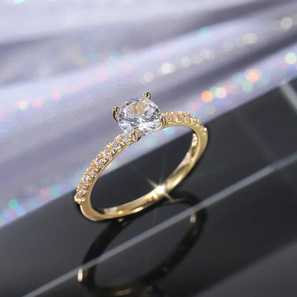 Radiant Eternity Zirconia Ring