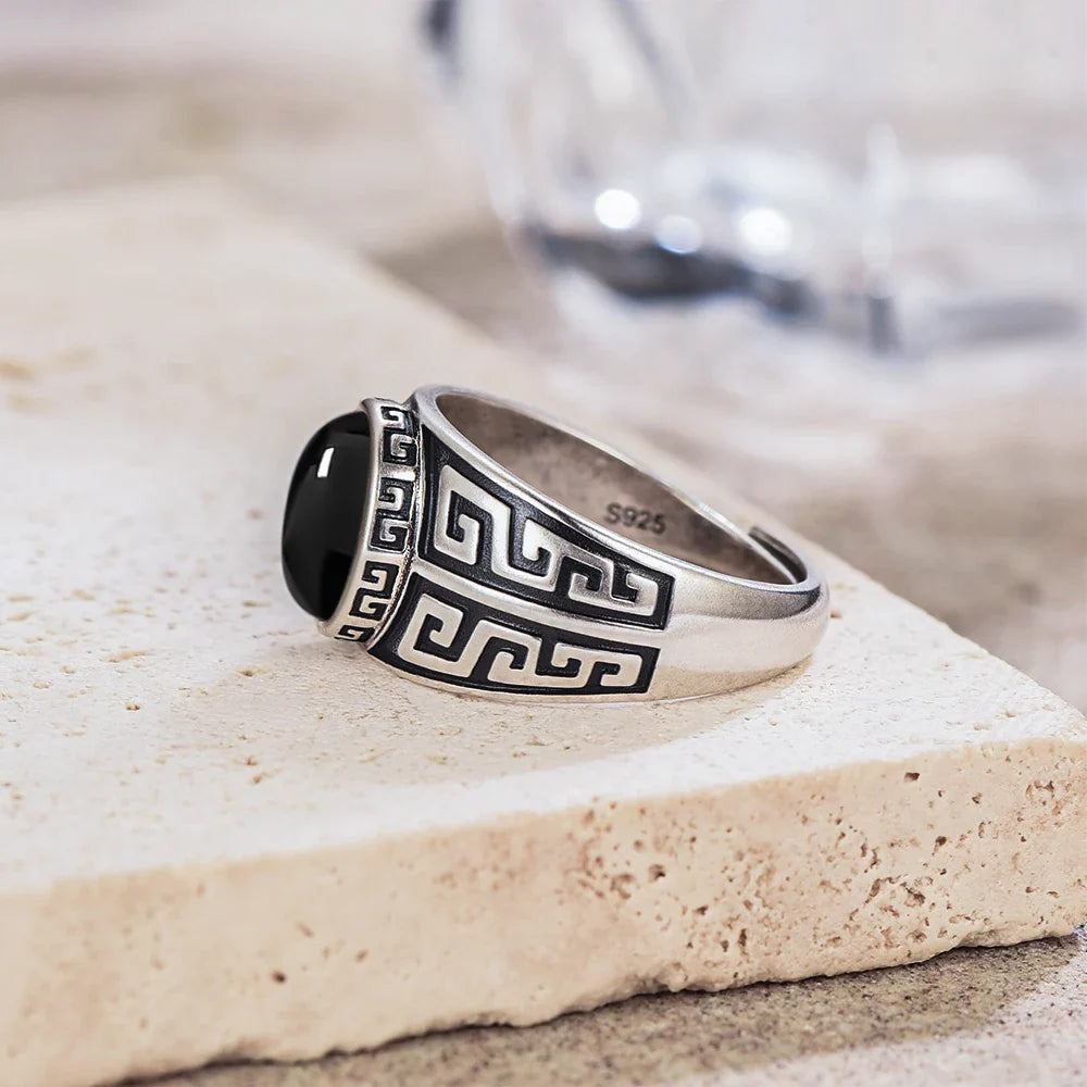 Tiger Eye Silver Ring