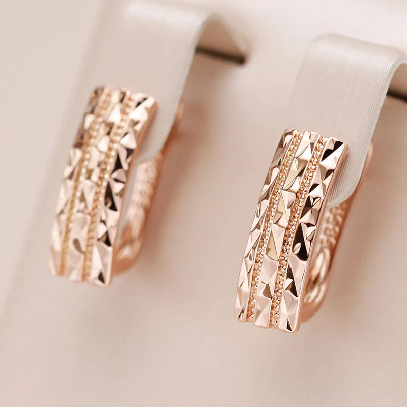 Creative Hollow Glossy Earrings