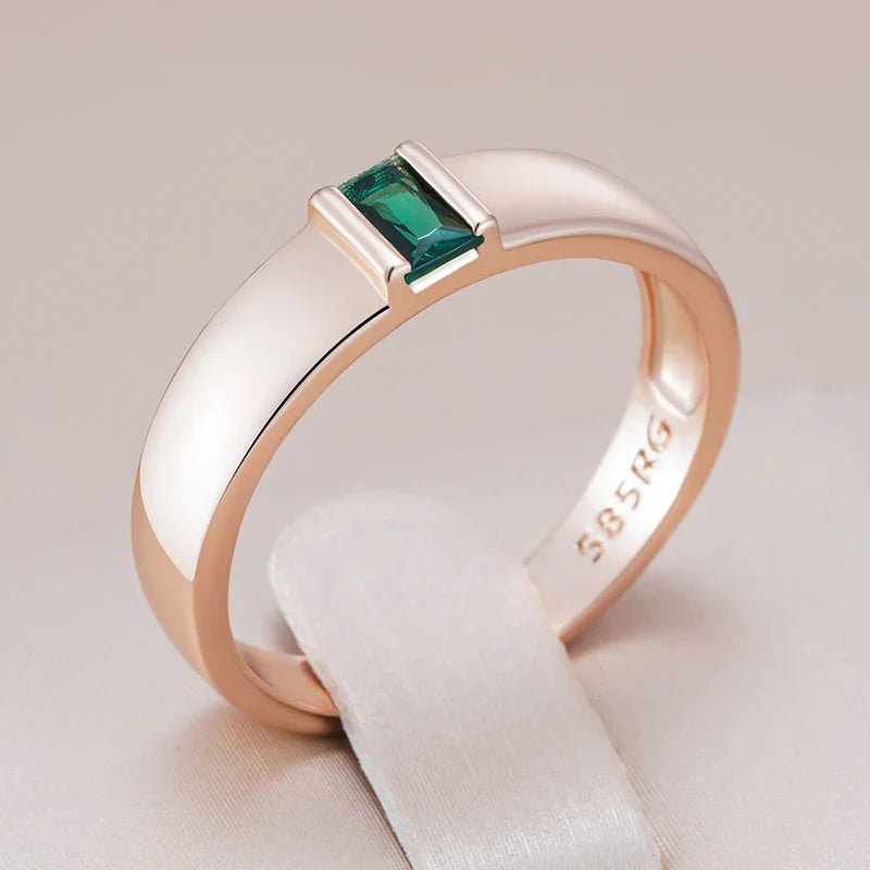 Luxe Rectangular Pearl Ring