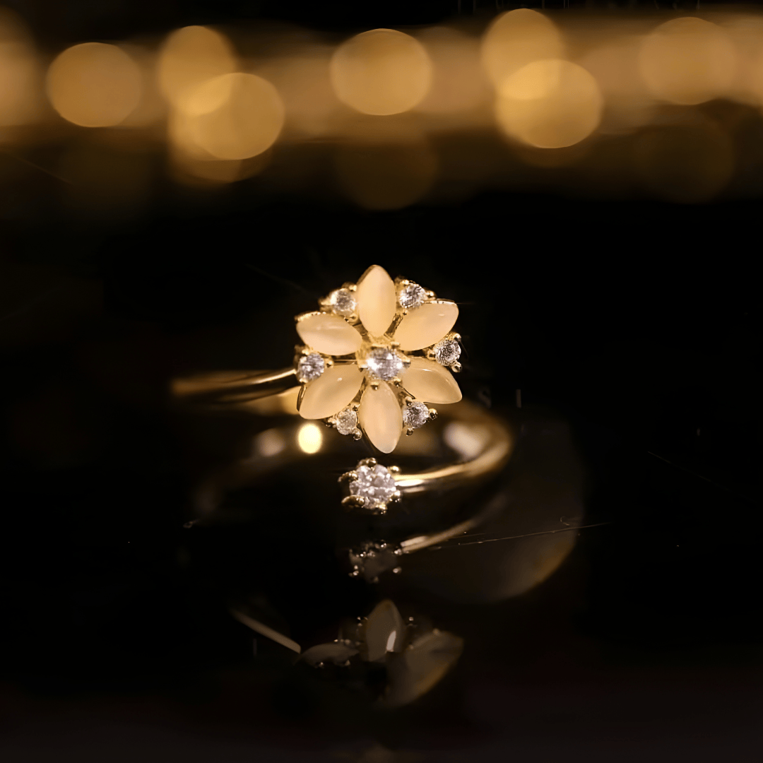Cream Opal Grace Ring