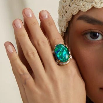 Aurora Shard Statement Ring