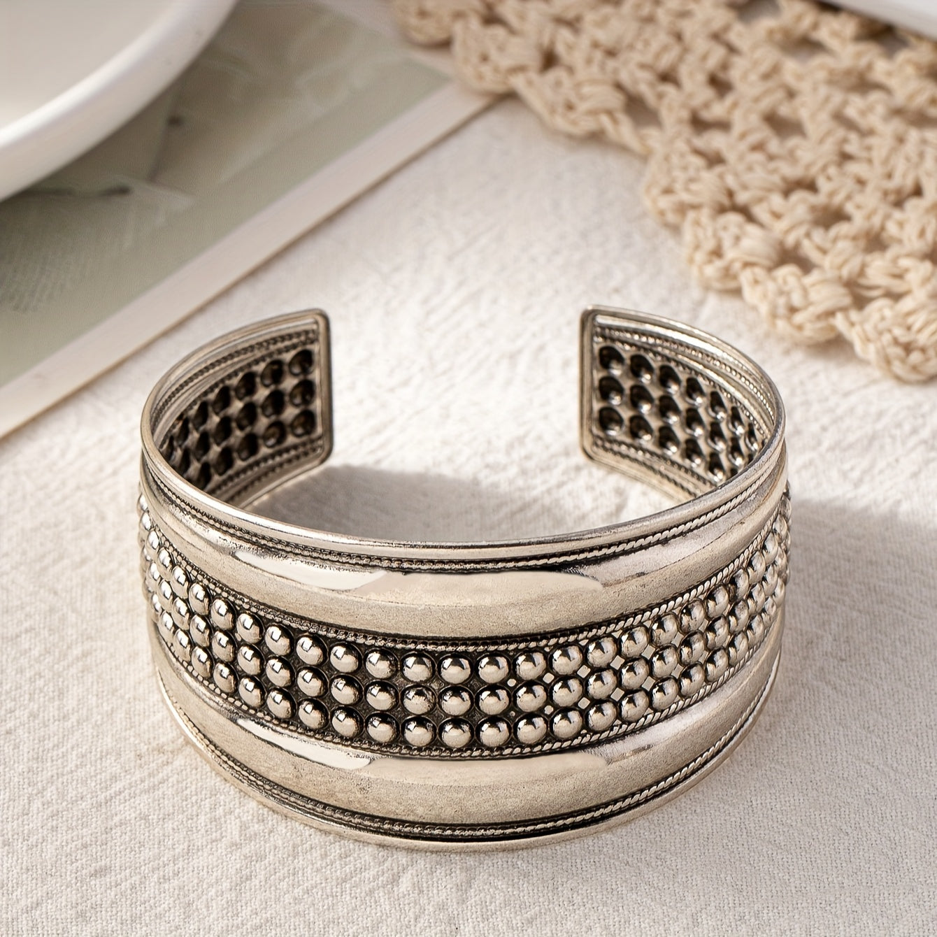 Bohemian Vintage Open Bracelet