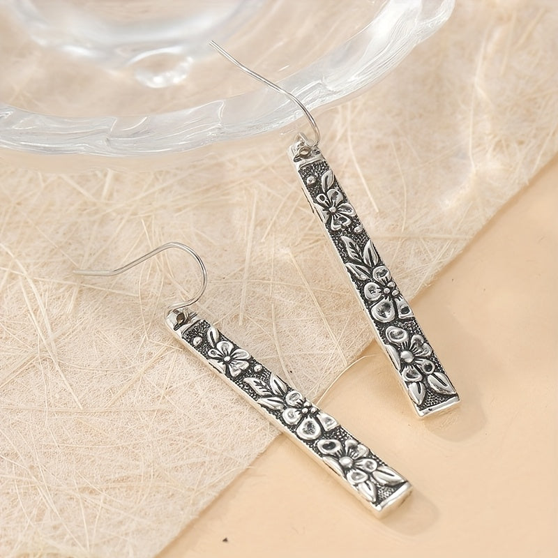 Vintage Spoon Floral Earrings