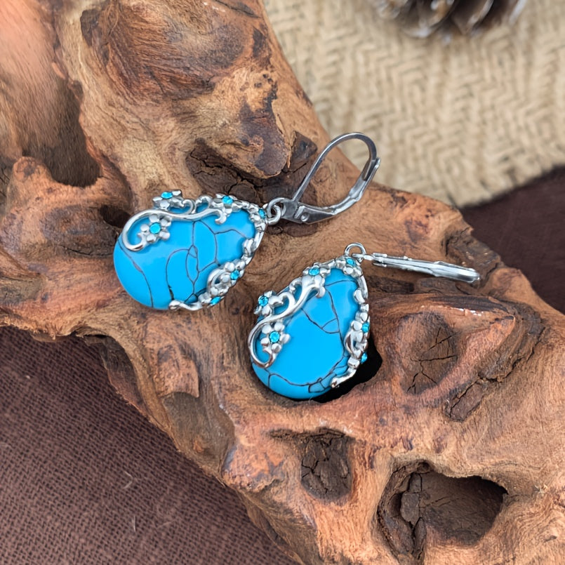 Prestigious Zirconia Silver Earrings
