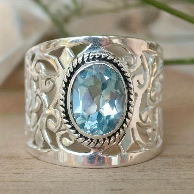 Bohemian Cubic Zirconia Ring