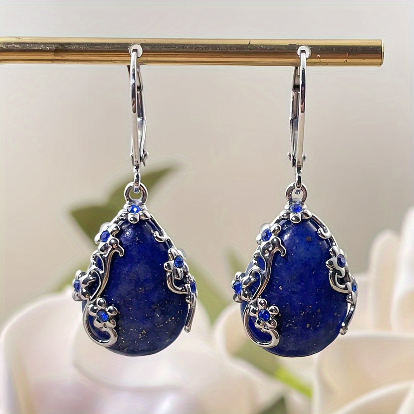 Prestigious Zirconia Silver Earrings