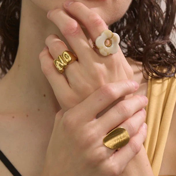 Candy Bloom Open Ring